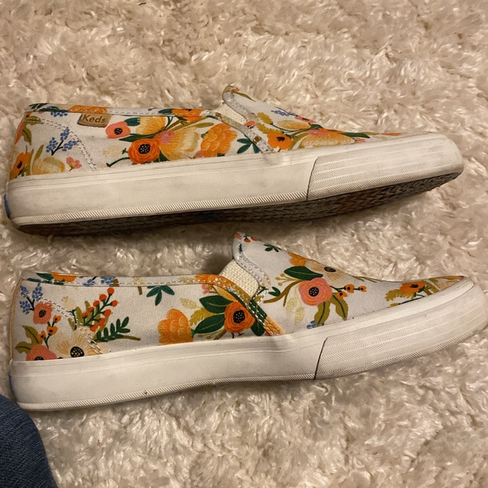 Women Keds Rifle Paper Co. x Double Decker 'Lively Floral' WF62681 - Picture 8 of 8